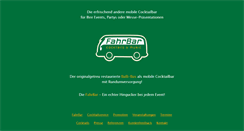 Desktop Screenshot of diefahrbar.com